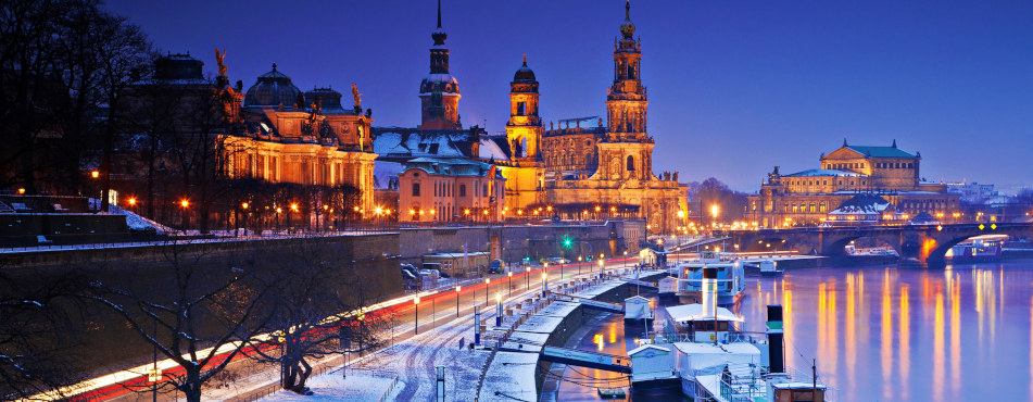 Dresden im Winter